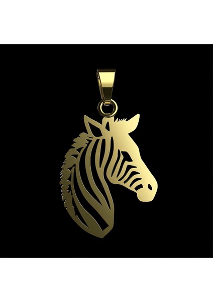 14 Ayar Altın Kolye Ucu Zebra GM5825 1 gr fırsatları
