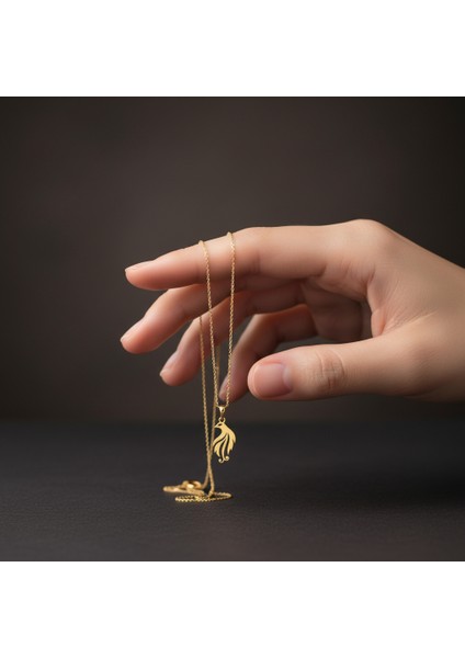 8 Ayar Altın Kolye Ucu Anka Kuşu GM4868 0.5 gr fiyatları