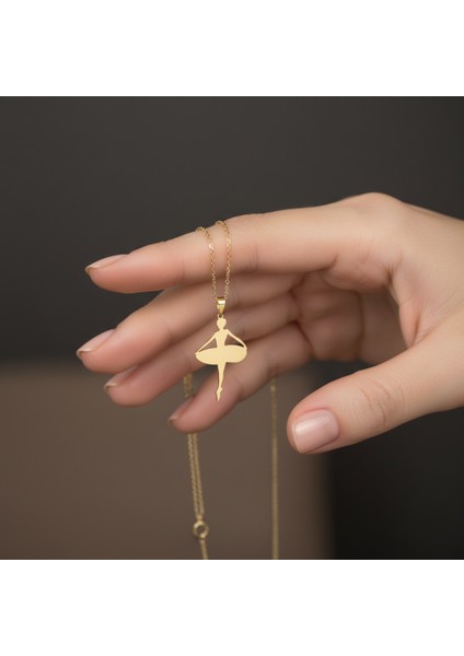 14 Ayar Altın Kolye Ucu Dans GM6603 1 gr fiyatları