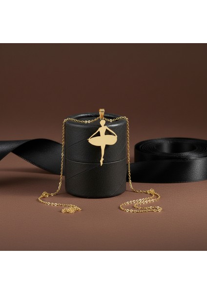 14 Ayar Altın Kolye Ucu Dans GM6603 1 gr modelleri