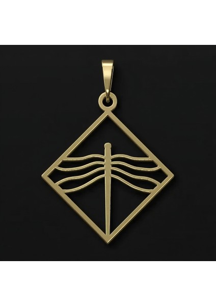 8 Ayar Altın Kolye Ucu Yusufçuk GM6679 0.5 gr fırsatları