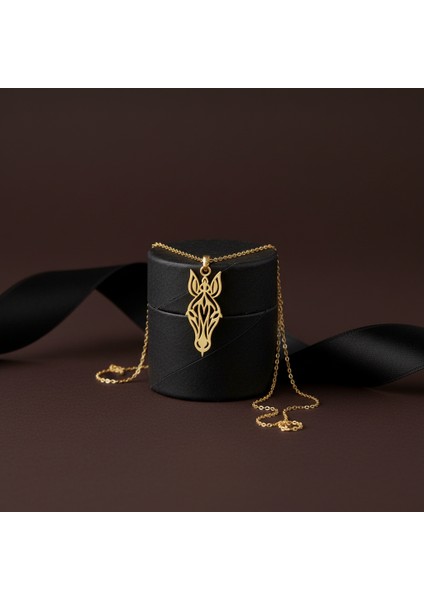 8 Ayar Altın Kolye Ucu Eşek GM6656 1 gr modelleri