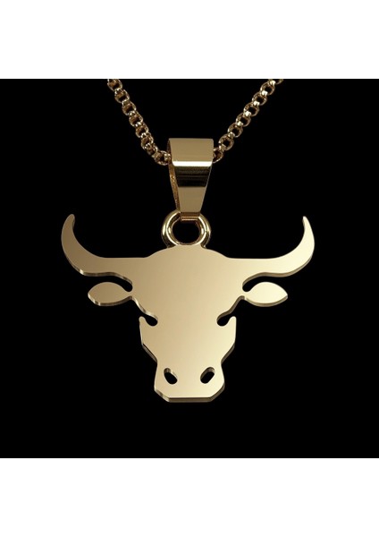 14 Ayar Altın Kolye Ucu Boğa GM6793 1 gr fırsatları