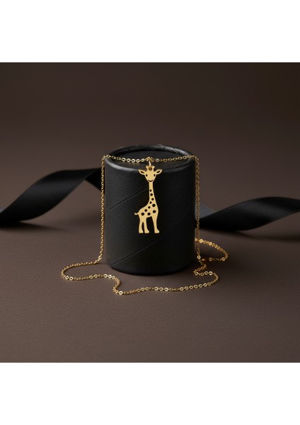 14 Ayar Altın Kolye Ucu Zürafa GM7009 0.5 gr modelleri