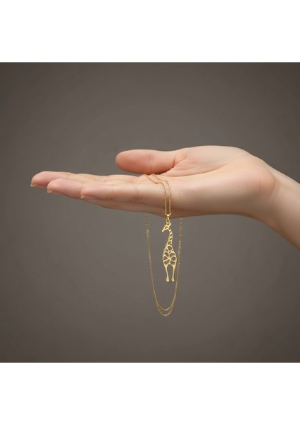 8 Ayar Altın Kolye Ucu Zürafa GM7003 1 gr fiyatları