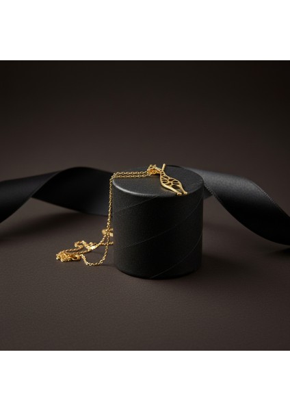 8 Ayar Altın Kolye Ucu Zürafa GM7003 1 gr modelleri