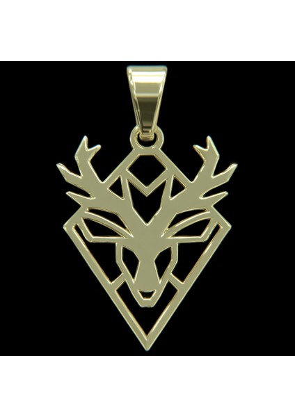 8 Ayar Altın Kolye Ucu Ceren Ya Karaca GM6623 0.5 gr fırsatları