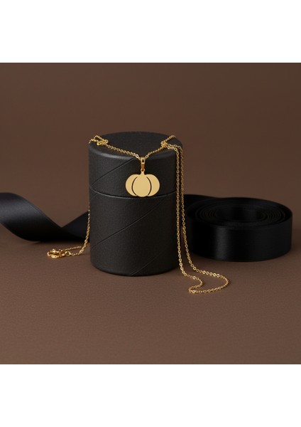 8 Ayar Altın Kolye Ucu Bal Kabağı GM7854 0.5 gr modelleri