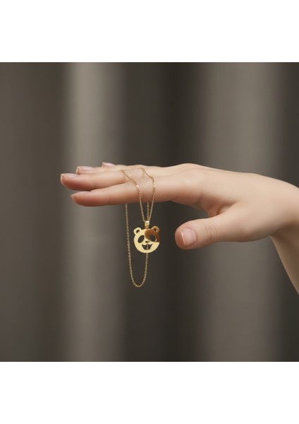 14 Ayar Altın Kolye Ucu Panda GM7728 0.5 gr fiyatları