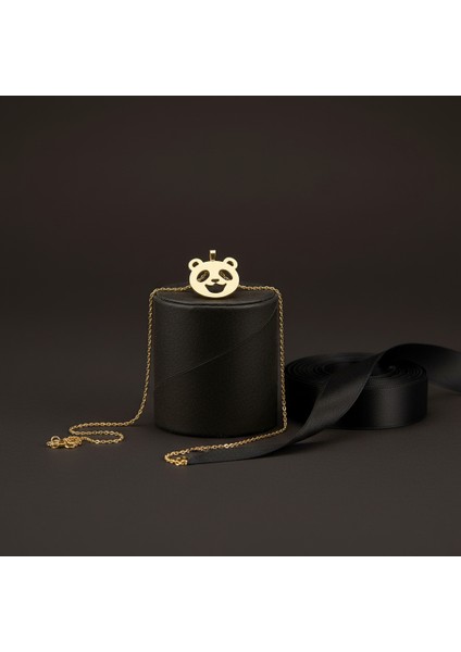 14 Ayar Altın Kolye Ucu Panda GM7728 0.5 gr modelleri