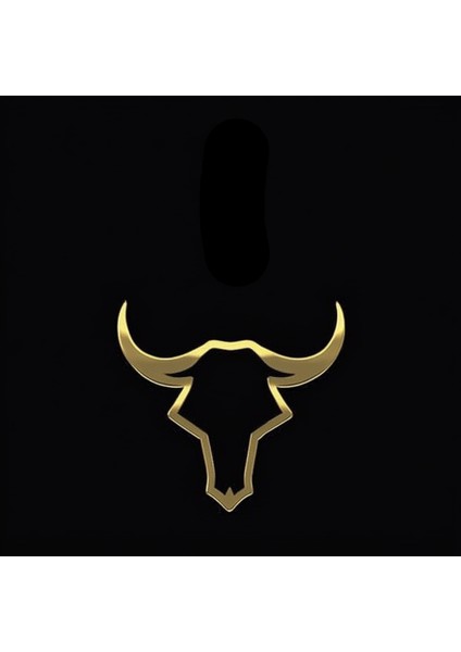 14 Ayar Altın Kolye Ucu Boğa GM6788 0.5 gr modelleri