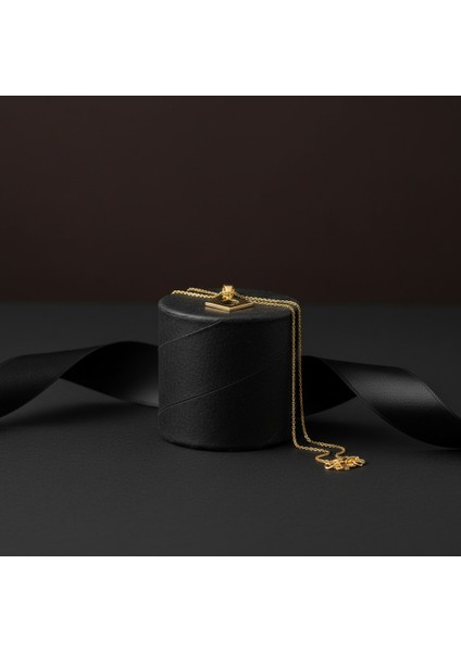 14 Ayar Altın Kolye Ucu Eşkenar Dörtgen GM7922 0.5 gr modelleri