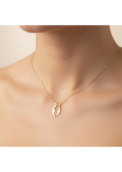 14 Ayar Altın Kolye Ucu Baykuş GM7709 1 gr