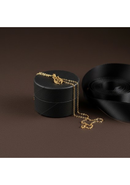 14 Ayar Altın Kolye Ucu Baykuş GM7709 1 gr modelleri