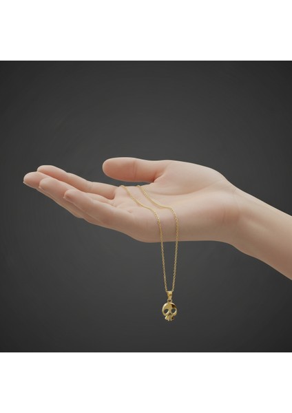 14 Ayar Altın Kolye Ucu Kafatası GM8035 0.5 gr fiyatları