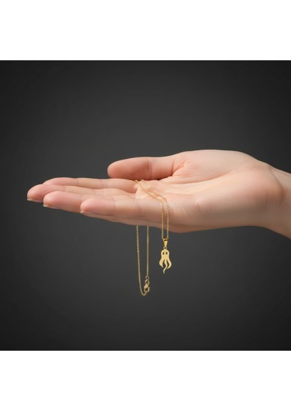 14 Ayar Altın Kolye Ucu Hayalet GM6980 1 gr fiyatları