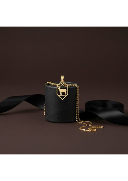 14 Ayar Altın Kolye Ucu Koyun GM8004 1 gr