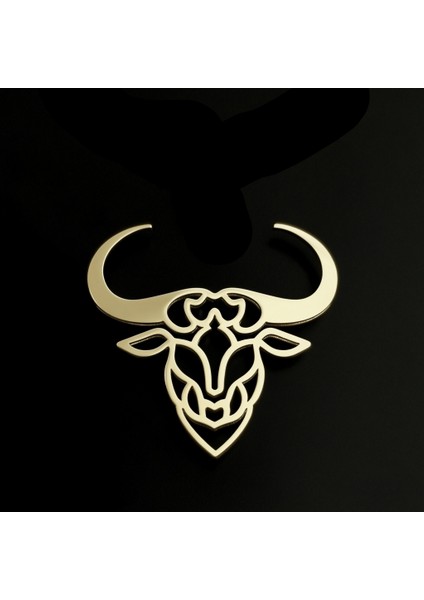 14 Ayar Altın Kolye Ucu Boğa GM6799 0.5 gr modelleri