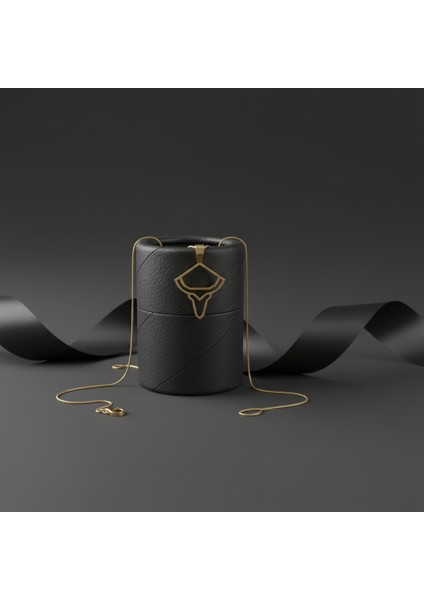 14 Ayar Altın Kolye Ucu Boğa GM8228 1 gr modelleri