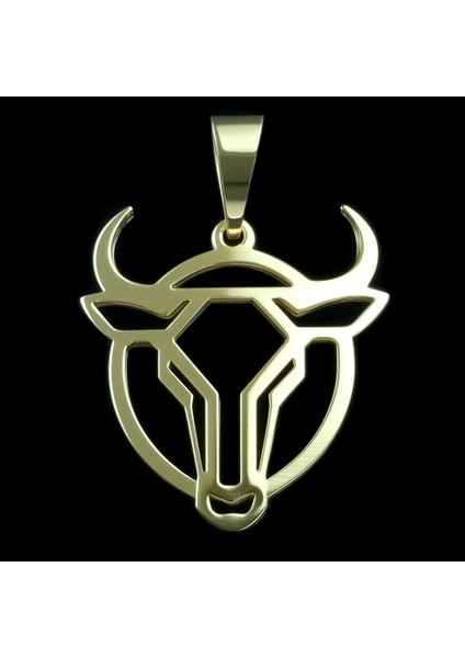 8 Ayar Altın Kolye Ucu Boğa GM8212 0.5 gr fırsatları