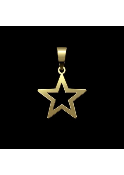 8 Ayar Altın Kolye Ucu Yıldız GM8109 0.5 gr fırsatları