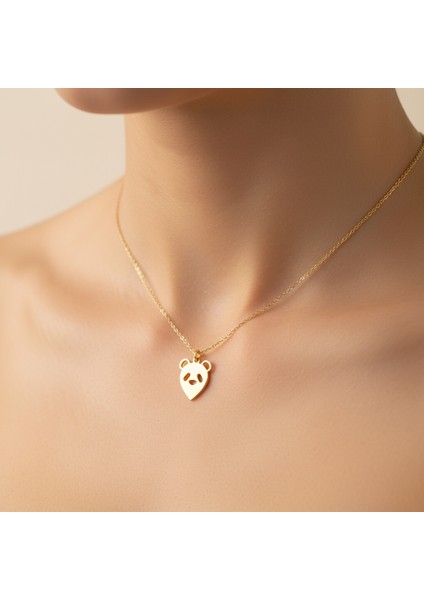 14 Ayar Altın Kolye Ucu Panda GM7743 1 gr