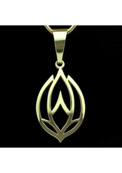 14 Ayar Altın Kolye Ucu Lale GM8362 0.5 gr fırsatları