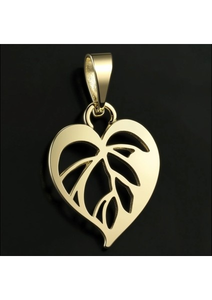 8 Ayar Altın Kolye Ucu Yaprak GM7293 0.5 gr fırsatları