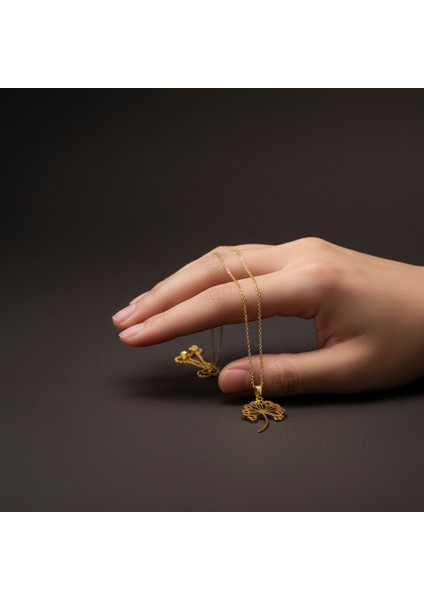 8 Ayar Altın Kolye Ucu Karahindiba GM8809 0.5 gr fiyatları