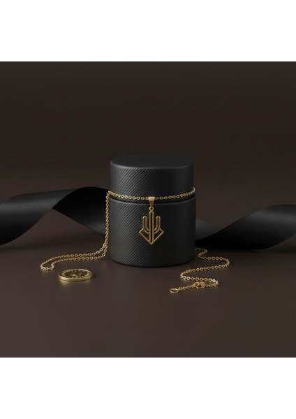 14 Ayar Altın Kolye Ucu Kaktüs GM6840 1 gr modelleri