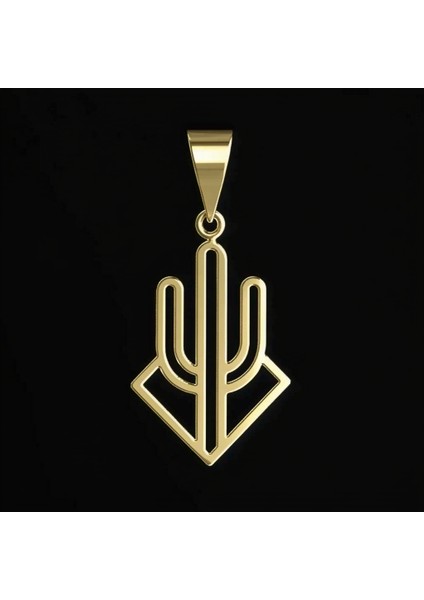 14 Ayar Altın Kolye Ucu Kaktüs GM6840 1 gr fırsatları