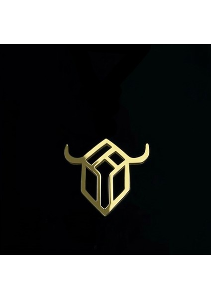 14 Ayar Altın Kolye Ucu Boğa GM5336 0.5 gr modelleri