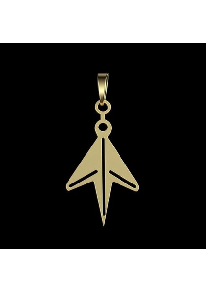 8 Ayar Altın Kolye Ucu Kağıttan Uçak GM7761 0.5 gr fırsatları