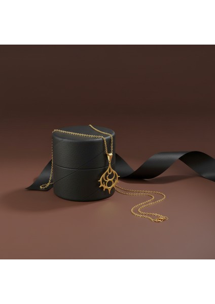 8 Ayar Altın Kolye Ucu Güneş GM8164 0.5 gr modelleri