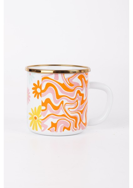 Retro Hippi Emaye Kupa indirimleri