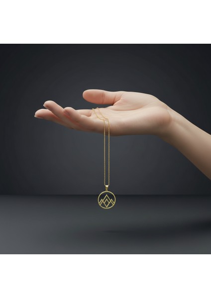 8 Ayar Altın Kolye Ucu Kamp GM8945 1 gr fiyatları