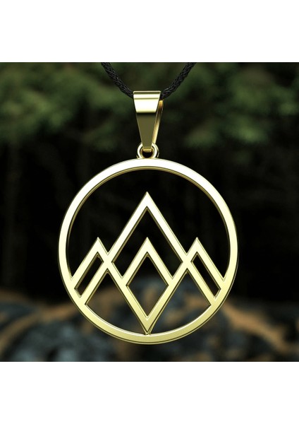 8 Ayar Altın Kolye Ucu Kamp GM8945 1 gr fırsatları