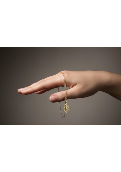 14 Ayar Altın Kolye Ucu Yaprak GM7307 1 gr fiyatları