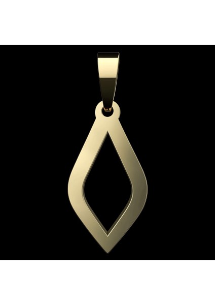 14 Ayar Altın Kolye Ucu Eşkenar Dörtgen GM7895 0.5 gr fırsatları