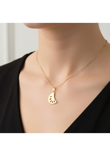 8 Ayar Altın Kolye Ucu Karpuz GM8540 0.5 gr