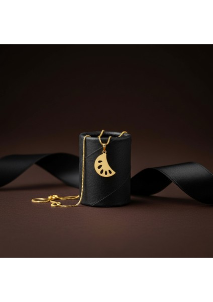 8 Ayar Altın Kolye Ucu Karpuz GM8540 0.5 gr modelleri