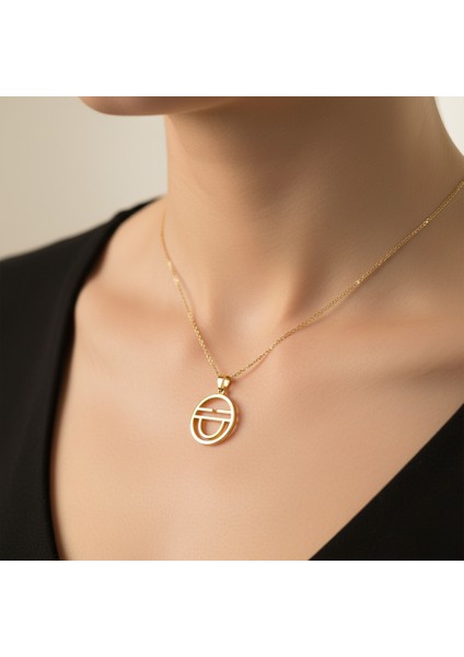 14 Ayar Altın Kolye Ucu Gülen Yüz GM8069 0.5 gr