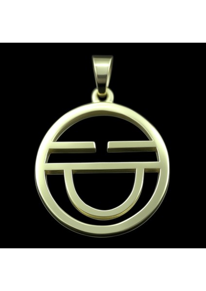 14 Ayar Altın Kolye Ucu Gülen Yüz GM8069 0.5 gr fırsatları