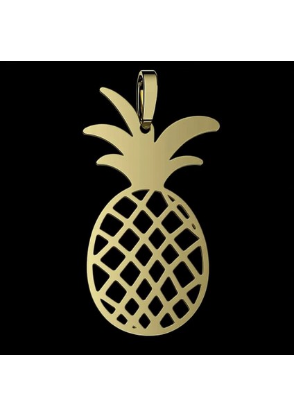 8 Ayar Altın Kolye Ucu Ananas GM8704 1 gr fırsatları