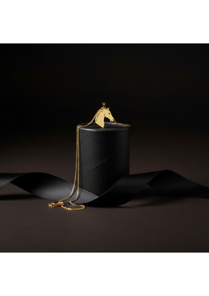 8 Ayar Altın Kolye Ucu At GM7161 1 gr modelleri