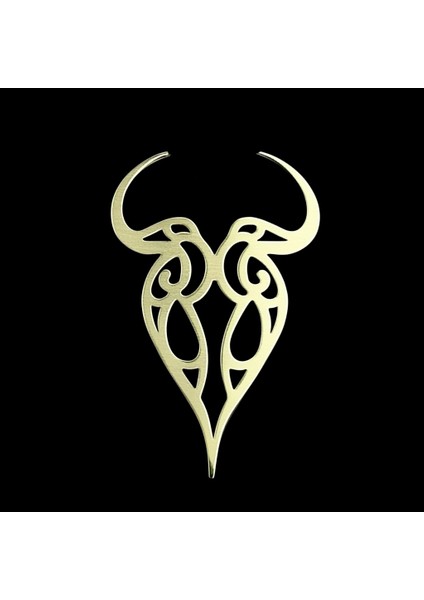 8 Ayar Altın Kolye Ucu Boğa GM6789 1 gr modelleri