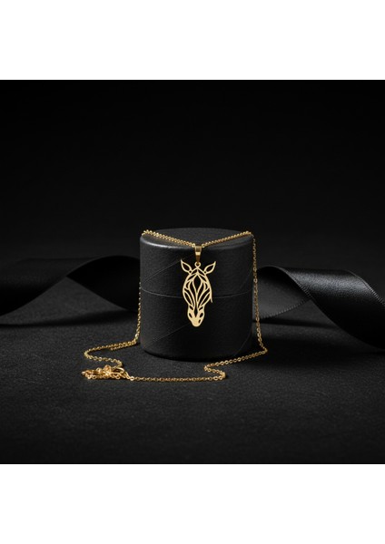 14 Ayar Altın Kolye Ucu Zebra GM8590 1 gr modelleri