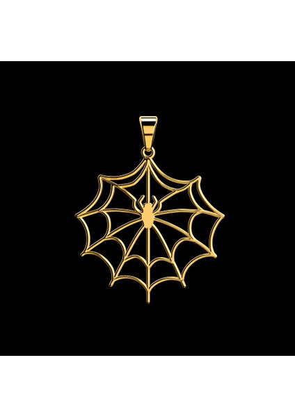 14 Ayar Altın Kolye Ucu Örümcek GM9017 1 gr fırsatları