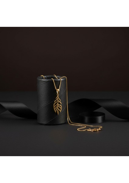 14 Ayar Altın Kolye Ucu Buğday Başağı GM8476 1 gr modelleri