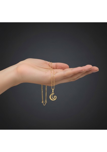 14 Ayar Altın Kolye Ucu Dalga GM8451 0.5 gr fiyatları